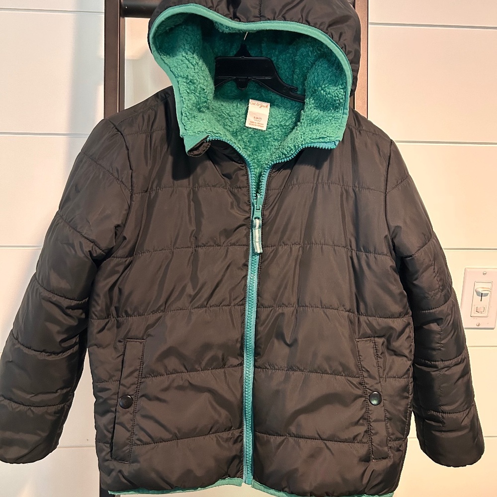 Boys Reversible Puffer Jacket